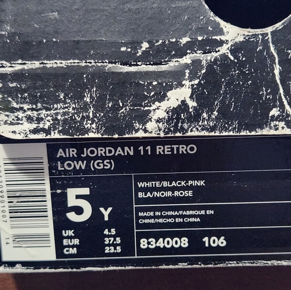 2001 Nike Air Jordan XI Pink Snakeskin - Picture 8 of 10